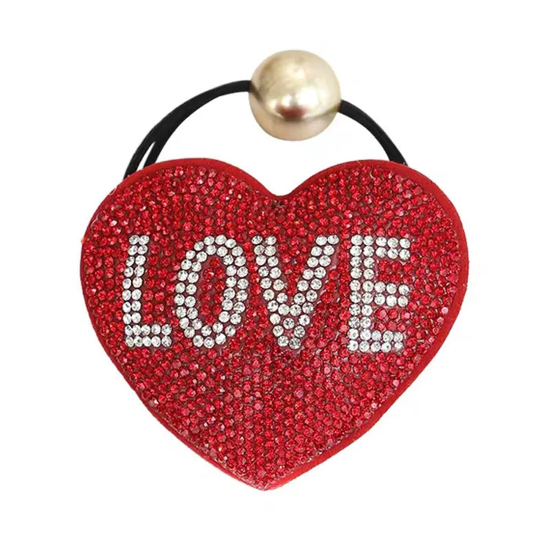 Новогоднее украшение для волос красная веревка головы мышки милый медведь