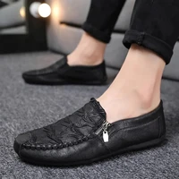 2021 spring new mens loafers shoes microfiber brand casual non slip outdoor shoes man sneakers