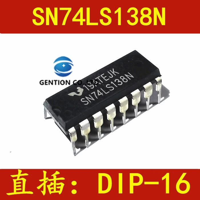 

20PCS SN74LS138N HD74LS138P 74LS138 DIP-16 in stock 100% new and original