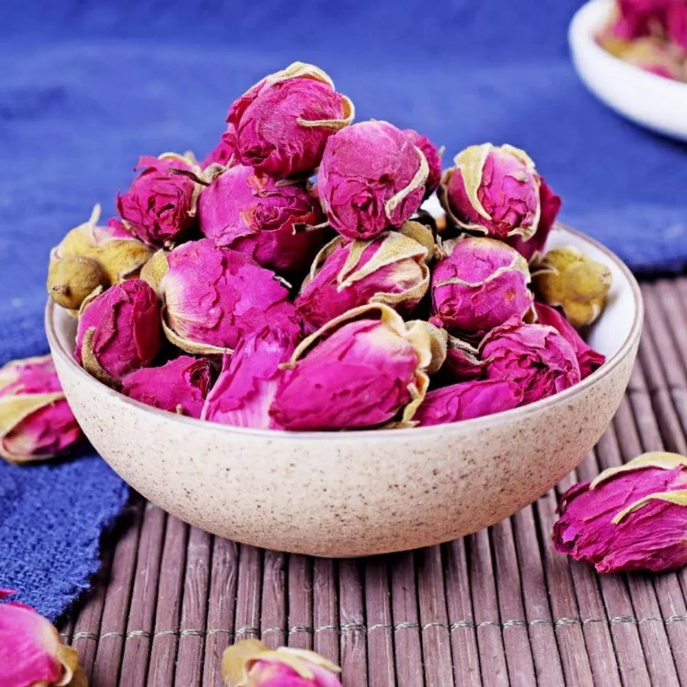 

2021 Rose Tea Dried Roses Pingyin Roses Edible Rose Tea Fresh Natural Buds Bulk Houseware