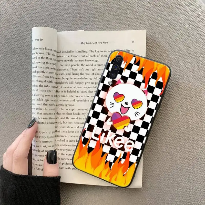 

Likee Funny cat bear love heart Phone Case For Samsung galaxy S 7 8 9 10 20 edge A 6 10 20 30 50 51 70 note 10 plus