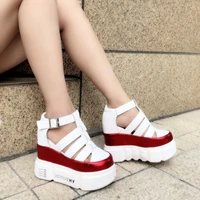the new summer 2020 muffin height shoes female super high heel non slip platform shoes fish mouth sandals