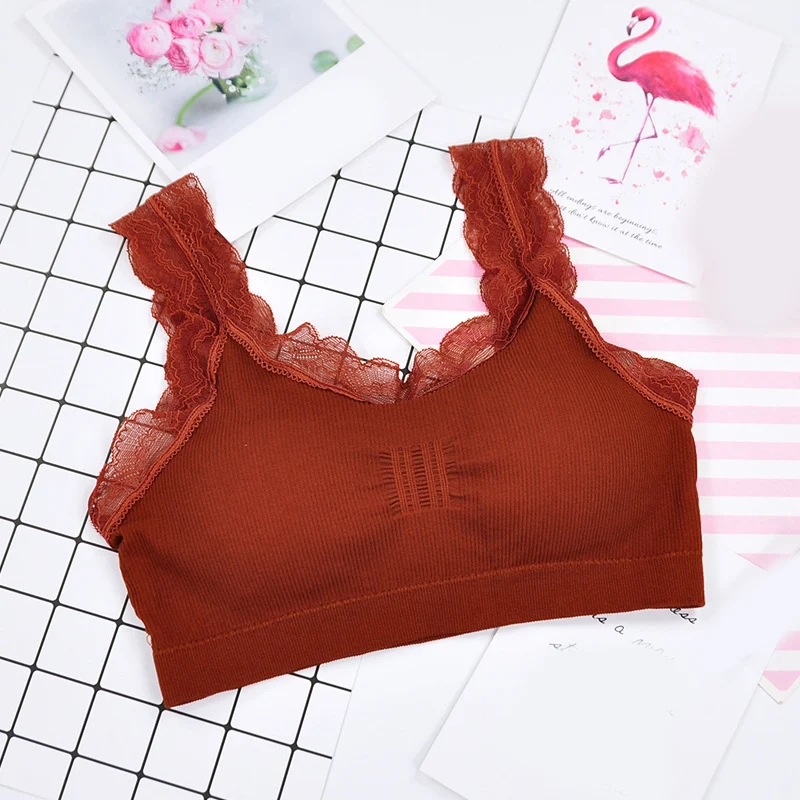 Новинка женский сексуальный бюстгальтер милое нижнее белье бесшовный кружевной