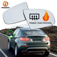 car rearview mirror glass wing dimming anti dazzle heated rear view for bmw x5 x6 series e70 e71 e72 2007 2014 exterior parts
