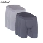 6 шт.лот мужские хлопковые боксеры большого размера, большие размеры, высококачественное мужское домашнее белье, повседневное нижнее белье, боксеры со сборкой, шорты для полных