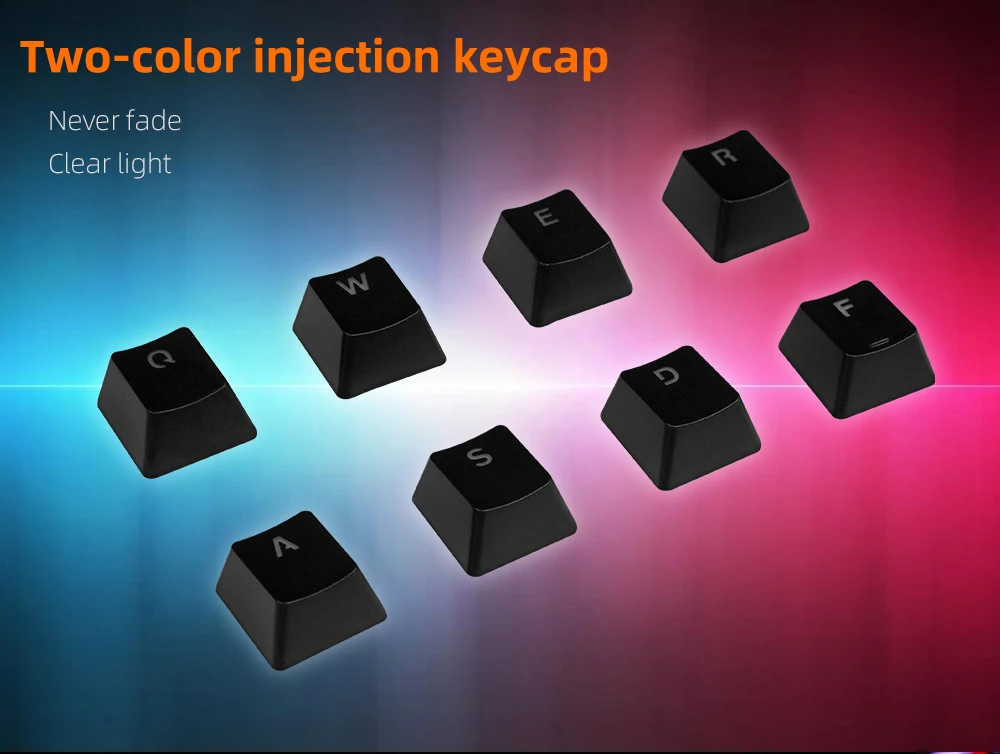 Русская/английская модель игровая механическая клавиатура RGB с подсветкой 112 клавиш оптическая ось USB Проводная клавиатура для компьютерного геймера