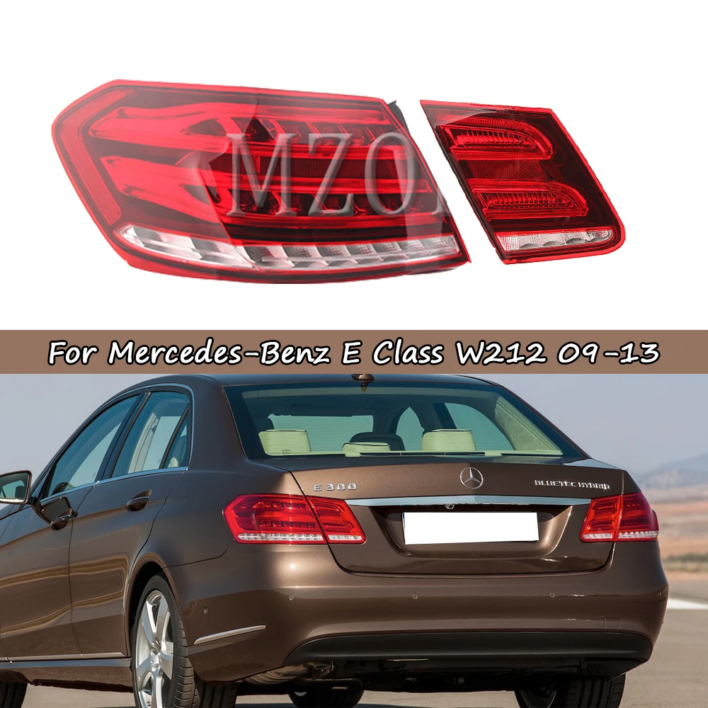 MZORANGE Tail светильник для Mercedes Benz E Class W212 2009 2013 взять тормозной внешний задний фонарь