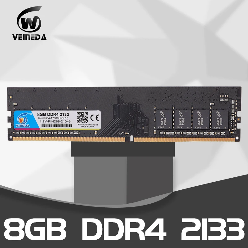 VEINED настольная RAM DDR4 4GB 8GB 4G 8G PC 1 2 V Память ddr4 материнская плата 2133mhz 2400mhz 2666mhz DIMM для