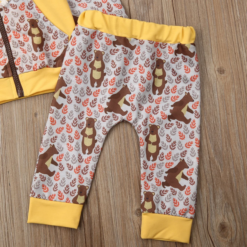 2019 брендовая зимняя одежда для новорожденных мальчиков и девочек из 2 предметов с