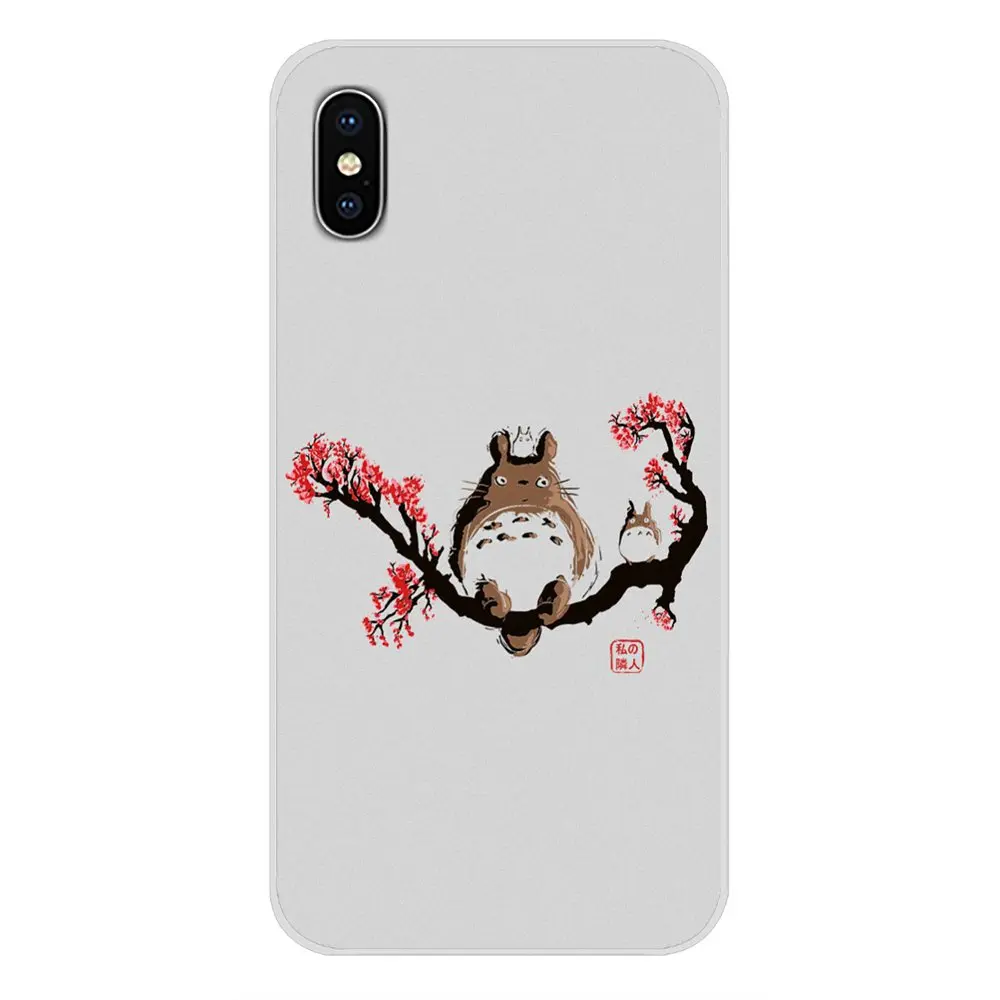 Чехлы для мобильных телефонов Studio Ghibli Spirited Totoro BQ Aquaris S 5059 5035 6040L C V Plus X X2 Pro U U2 Lite M 2017