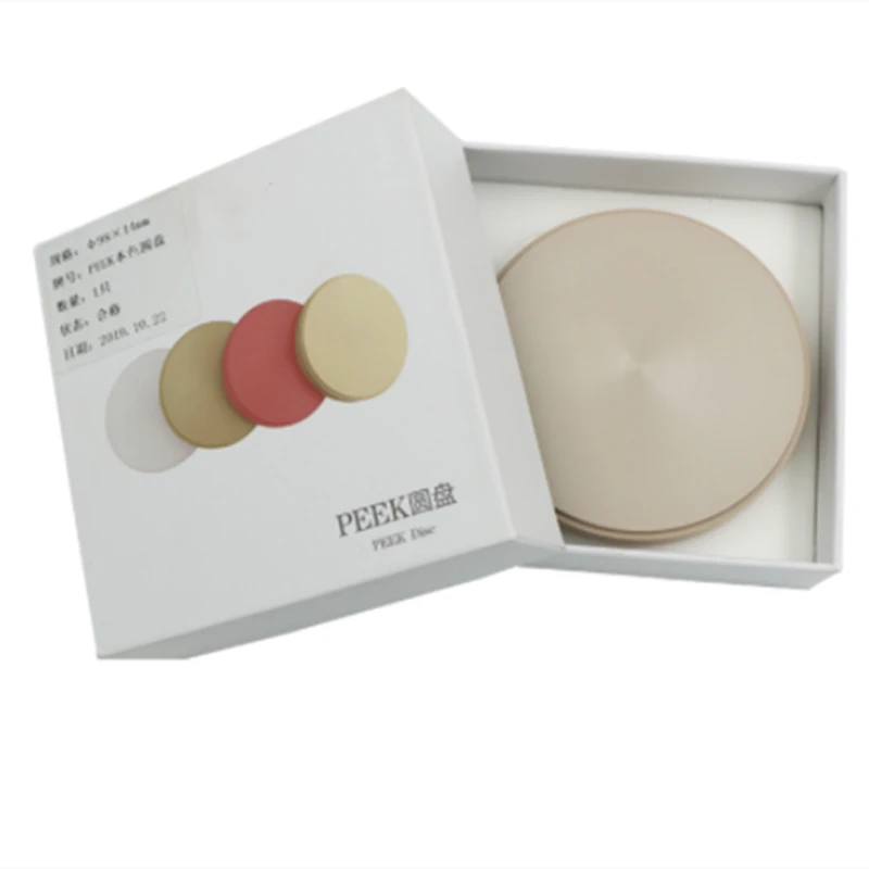 White Color Dentistry Materials Teeth Peek Dental Disc For Fixed And Removable Prothesis Denture | Красота и здоровье
