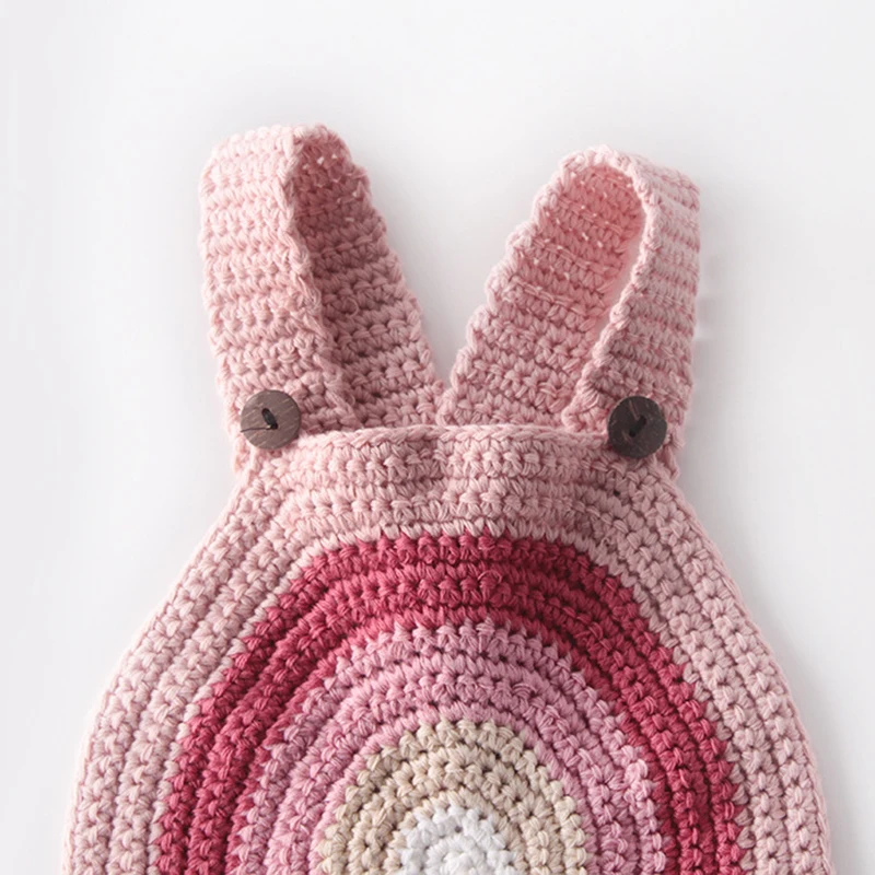 Одежда для маленьких девочек вязаная детская одежда комбинезон новорожденных и