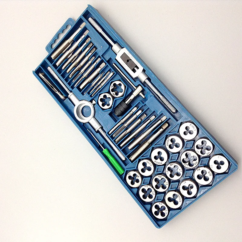 20/40 шт./компл. метрический метчик набор метчиков и матриц M3-M12 винтовая резьба