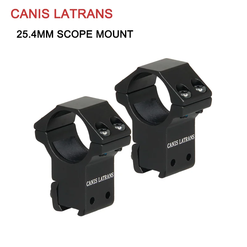 Крепление для кронштейна Canis Latrans 1 дюймовых трубок 11 мм направляющих Пикатинни