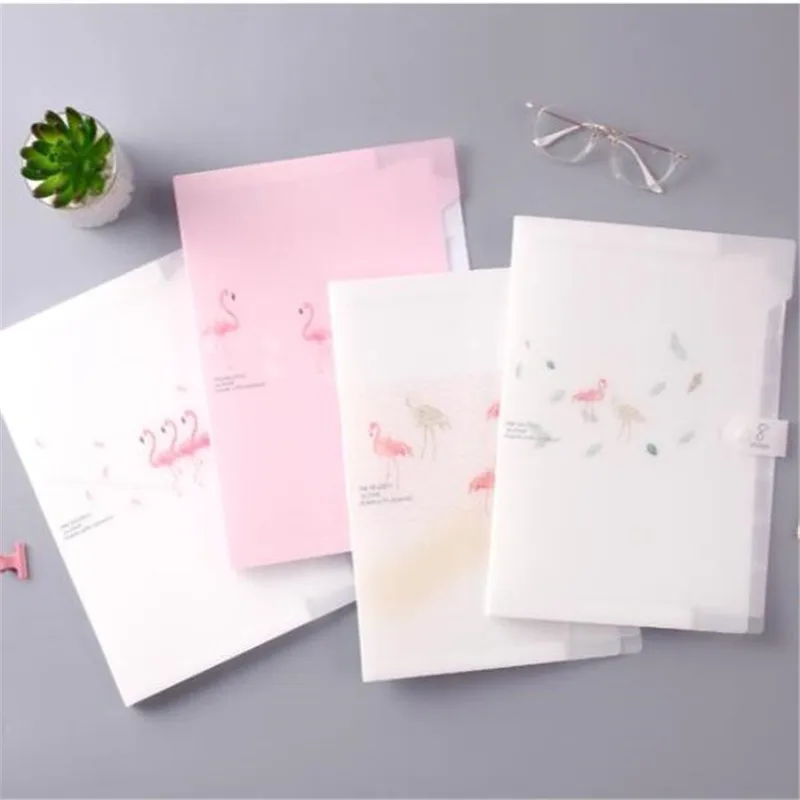 

Plastic Folder Holder Waterproof Document Bag Organizer A4 Filing Products Storage File Folders for School Office Supply