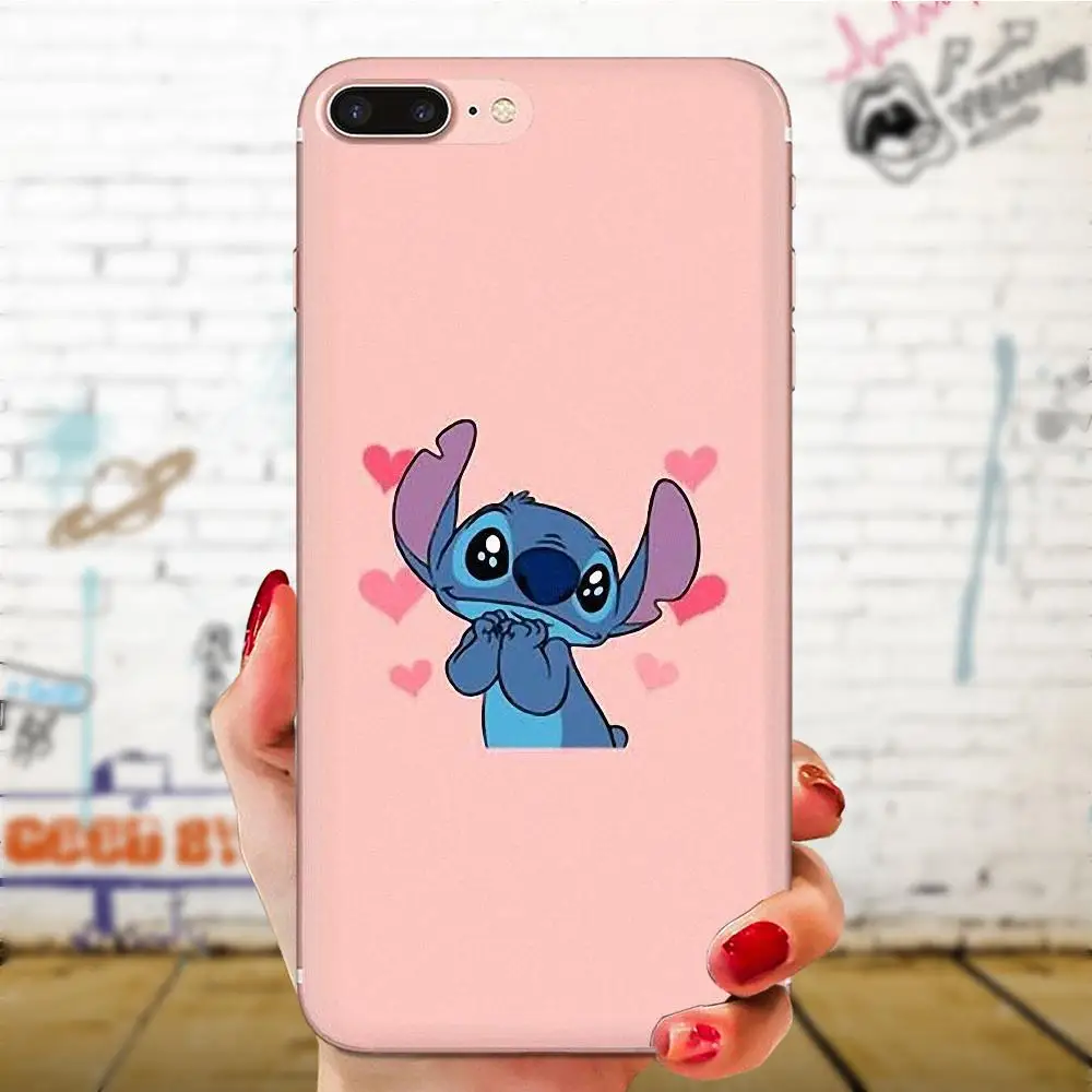 as picture Лило и стежка розовый плакат ТПУ чехлы обложки для Xiaomi Redmi Mi 4 7A 9T K20 CC9 CC9e Note 7 9 Y3 SE Pro Prime Go Play - Цвет: as picture