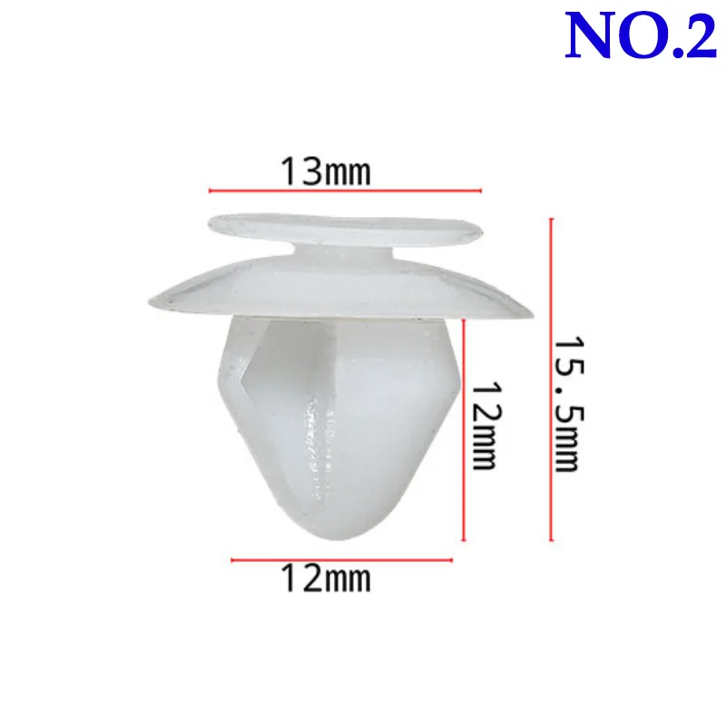 20pcs Plastic Rivets Car Door Panel Fastener Clips for Citroen C4 Peugeot 307 308 Renault Kangoo Clio Berlingo Megane Scudo PSA |