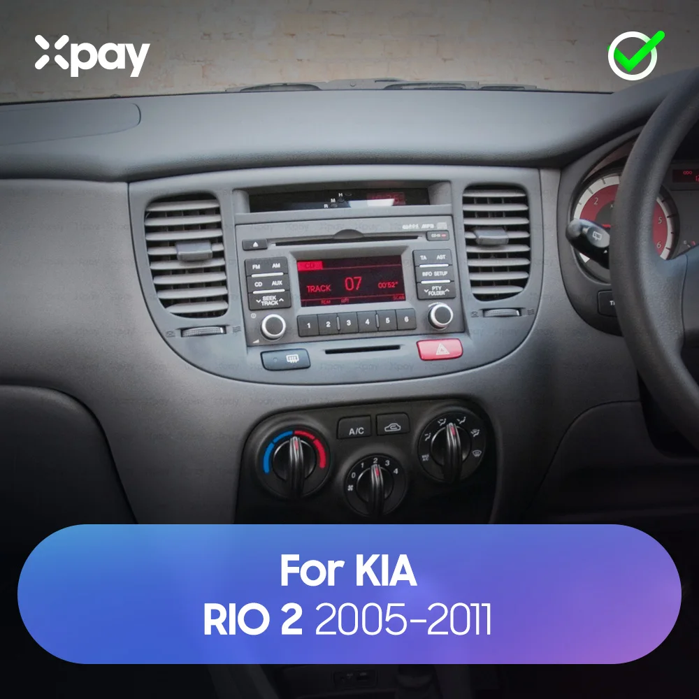 Рамка для приборной панели автомобиля XPAY 9 дюймов 2DIN CD DVD GPS автомобильный
