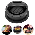 Пресс-форма для бургеров, 3 в 1, пресс-форма для котлет, круглые аксессуары, пресс для гамбургеров из АБС-пластика, антипригарный пресс для бургеров