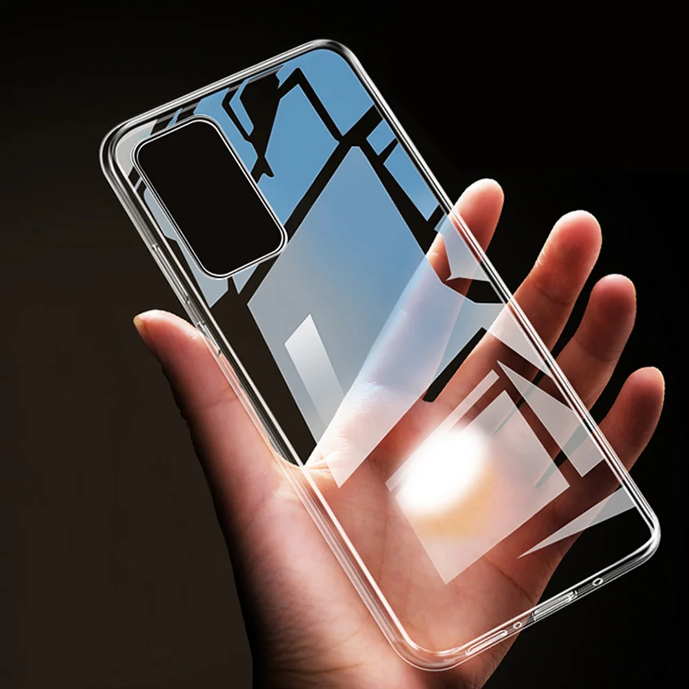 Силиконовый прозрачный чехол для Huawei P10 P20 P30 P40 Lite 5G Mate 20 30 Pro Honor 10 10i - купить по