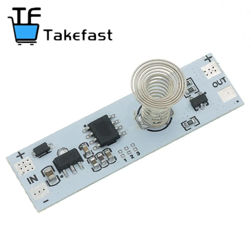 Touch Switch Capacitive Module 5V-24V 3A LED Dimming Control Lamps Active Components Short Distance Scan Sweep Hand Sensor | Электронные