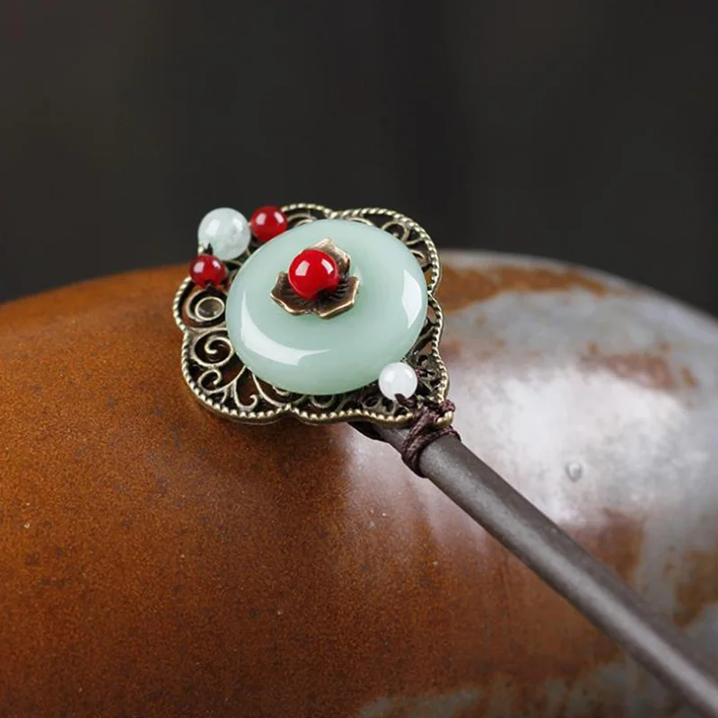 Шпилька для волос с кисточкой в стиле ретро | Украшения и аксессуары