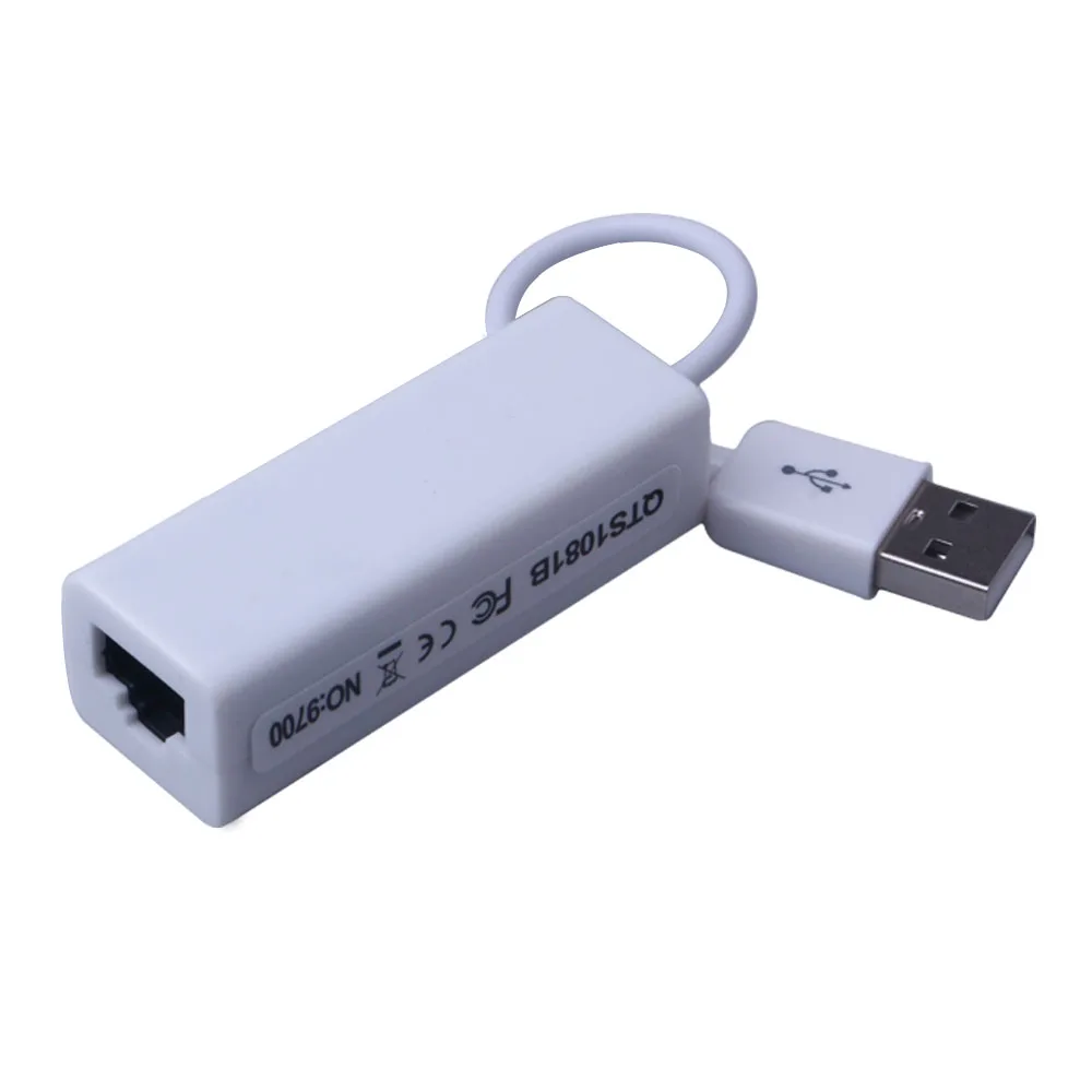 Новая сетевая карта Ethernet USB 2 0 к RJ45 Lan адаптер 10/100 Мбит/с для Mac OS Android Tablet LapPC Windows 7 8