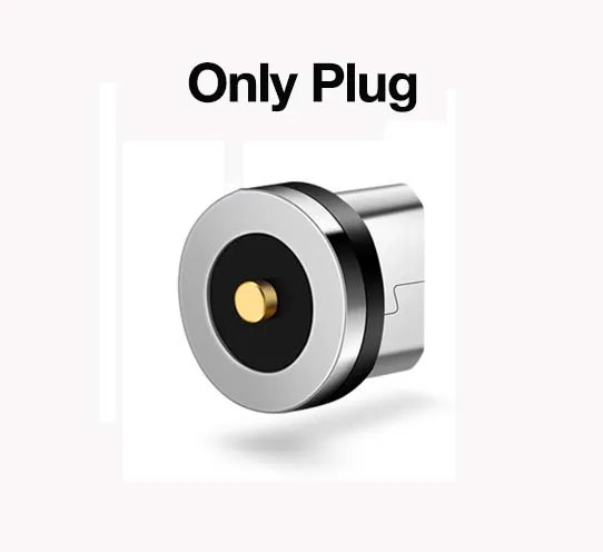 Коричневый MOOJECAL Магнитный зарядный кабель Micro usb type C зарядное устройство Быстрая зарядка для iPhone XS Max samsung зарядный магнит Android телефон - Цвет: Коричневый