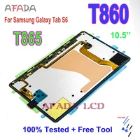 10 5 lcd for samsung galaxy tab s6 t860 t865 2019 lcd display touch screen digitizer glass panel assembly replacement