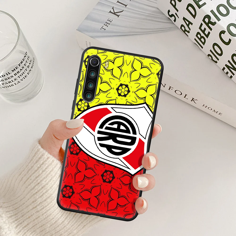 

Club Atletico River Plate Phone Case For Xiaomi Redmi Note 7 8 8T 9 9S 4X 7 7A 9A K30 Pro Ultra black Back 3D Etui Silicone