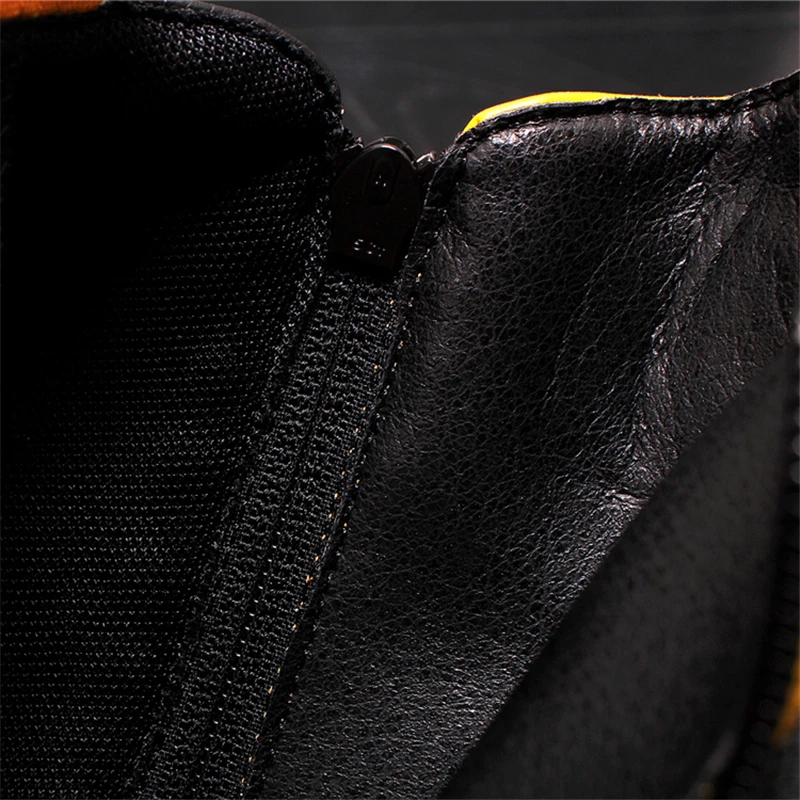 Мужская повседневная обувь Кожаная Модные кроссовки Мужские ботинки кожаные из