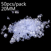 50pcspack 20mm hig end clear sucker suction cups mushroom head suckers cup button transparent
