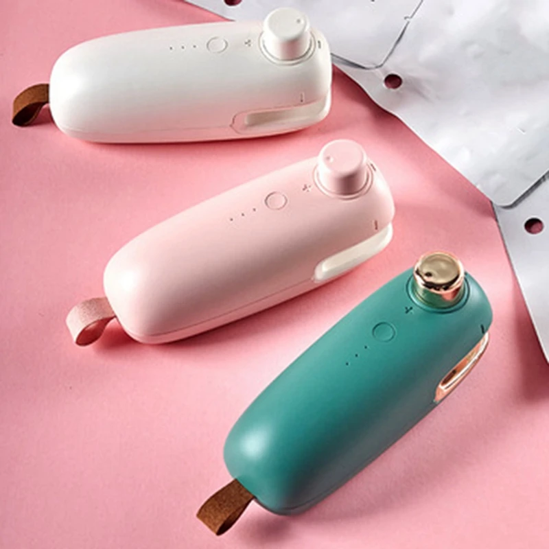

Sealing Machine Hand Pressure Portable Mini Heating Plastic Packaging Machine Handheld Vacuum Food Sealing Device
