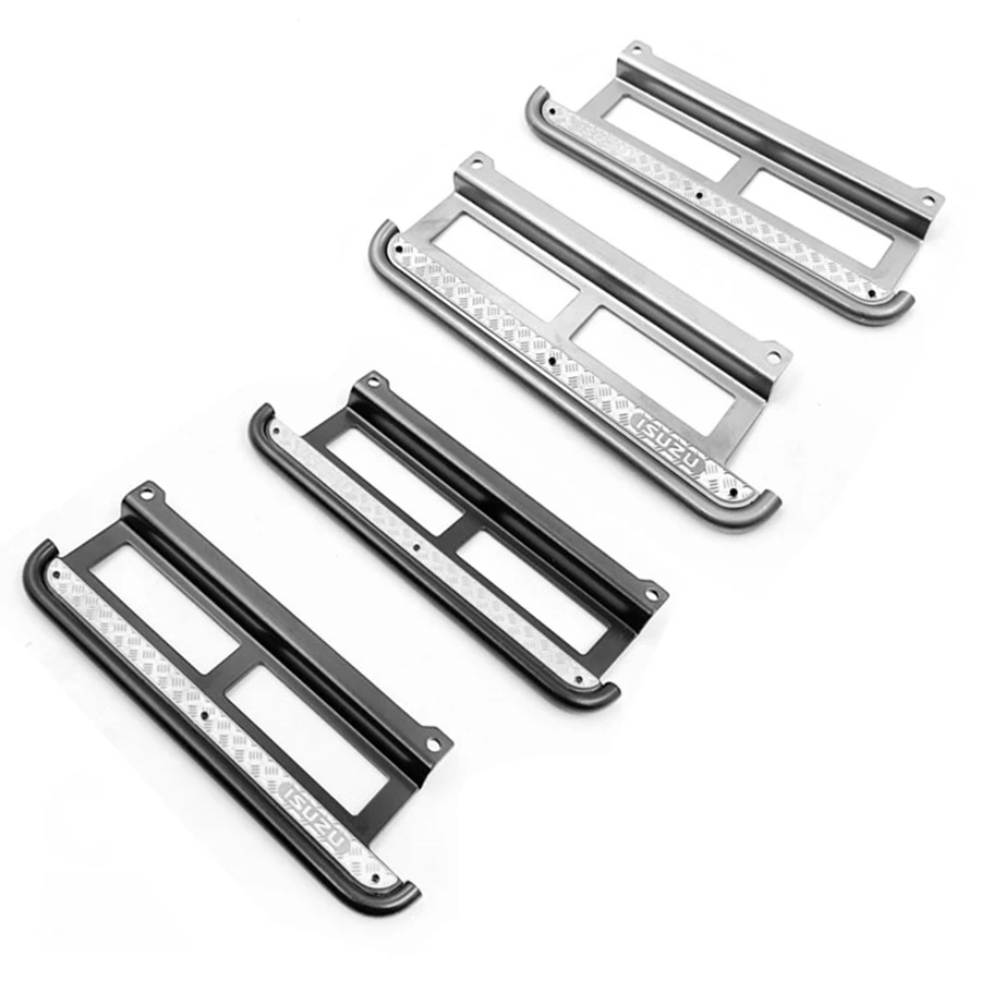 

RC CAR METAL DECORATION SIDE PEDAL SETS FIT FOR 1/10 SCALE RC TOYS TRUCK MODEL TAMIYA CC01 ISUZU MU UPGRADE ACCESSORIES