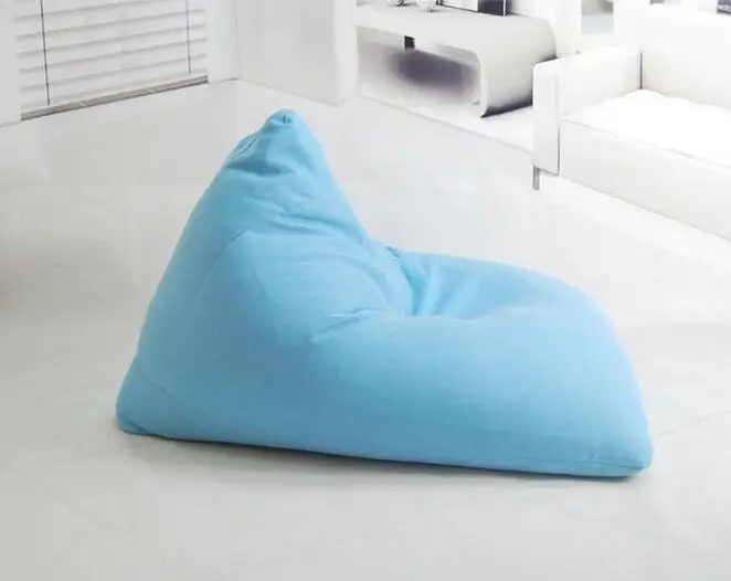 Большой роскошный уличный водонепроницаемый стул в форме бобов для полных! |