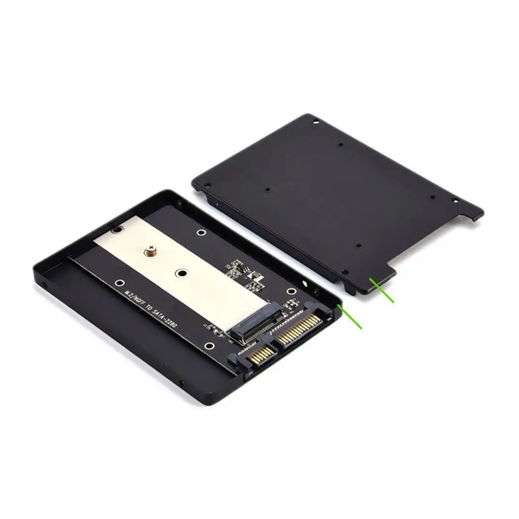Твердый жесткий диск M.2 NGFF SSD до 3 0 1x металлический адаптер конвертер черная карта