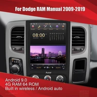aucar 12 1 android tesla for dodge ram 2009 2018 multimedia car radio for dodge ram 1500trucks gps stereo autoradio player
