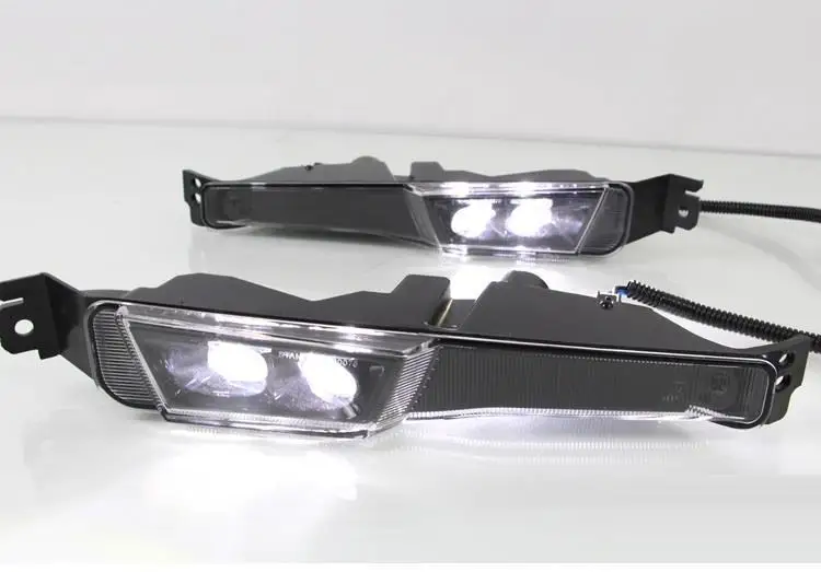 Drl Automovil Cob дневные ходовые авто лампы Автомобильные светодиодные фары передние противотуманные задние Автомобильные фары в сборе 17 для Honda Avancier