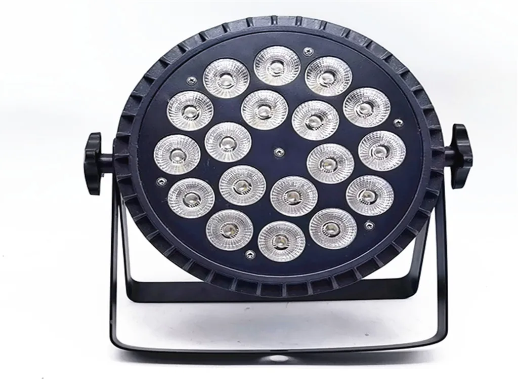 Лидер продаж алюминиевый литой прожектор 18x12 Вт RGBW 4 в 1 светодиодный par wash led Flat Can