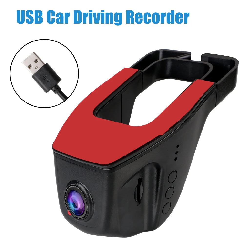 

Car DVR Video Recorder 1080P HD Dash Cam USB Dashcam Camera For Autoradio Android GPS Player ADAS