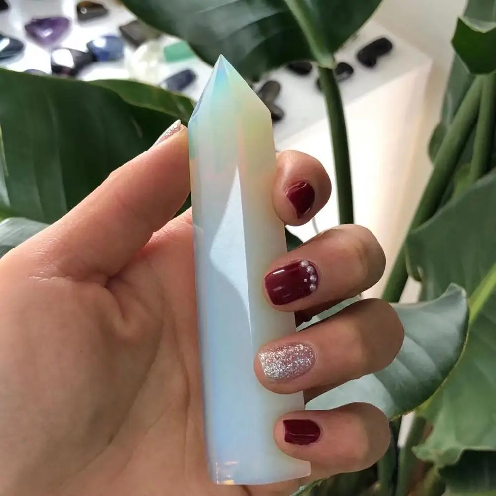 1 шт. натуральный гранат кристалл ТОЧКА Исцеление Палочка камень минеральный