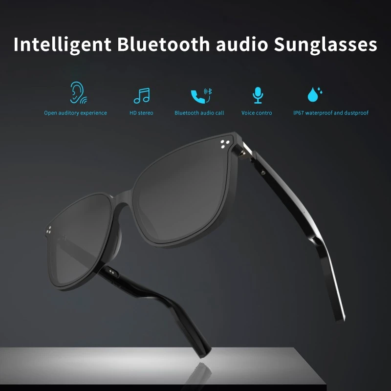 저렴한 스마트 블루투스 안경 지능형 5.0 안경 TWS 무선 음악 이어폰 안티 블루 편광 렌즈 선글라스