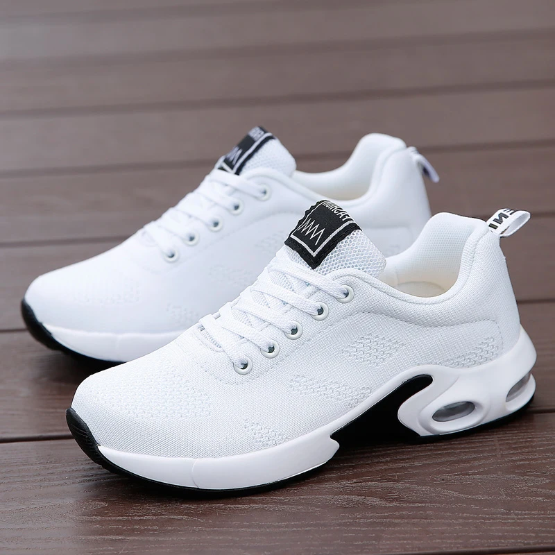 

Spring Autumn Women's Vulcanized Shoes Running Shoes Mesh Breathable Casual Sneakers Lightweight Walking Tennis Shoe Outdoor