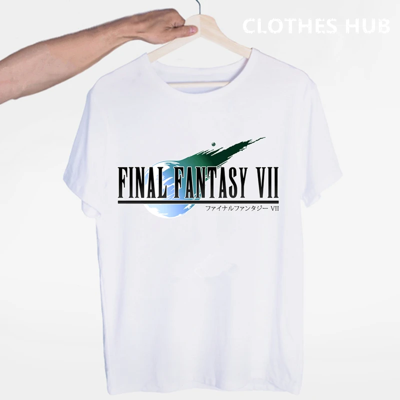 Final fantasy футболки модные мужские и женские Топы футболка с коротким рукавом унисекс футболка