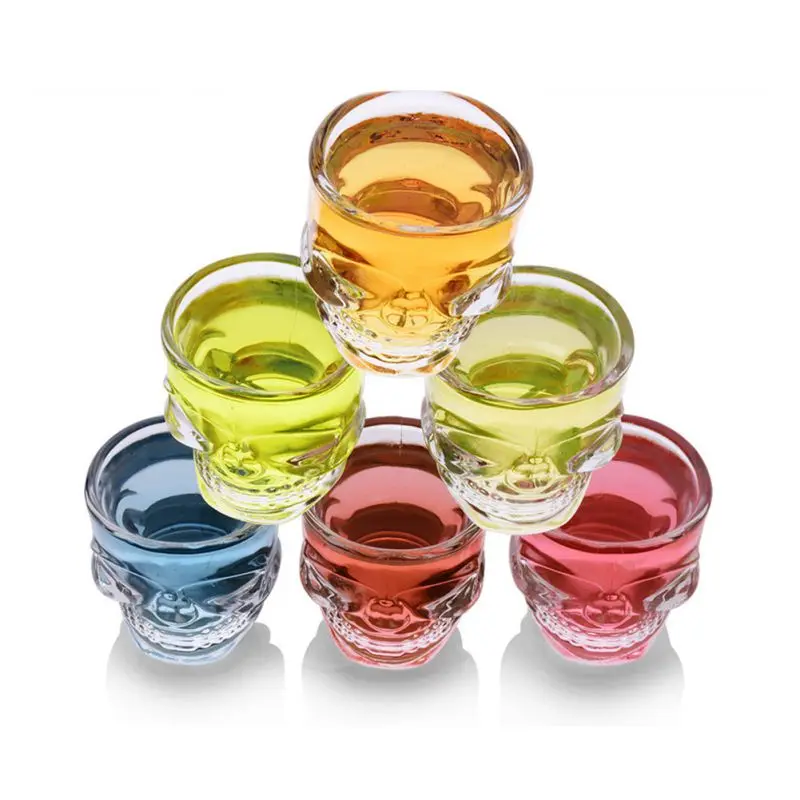 Креативный бокал для вина с черепом подарок виски водки бара клуба пива