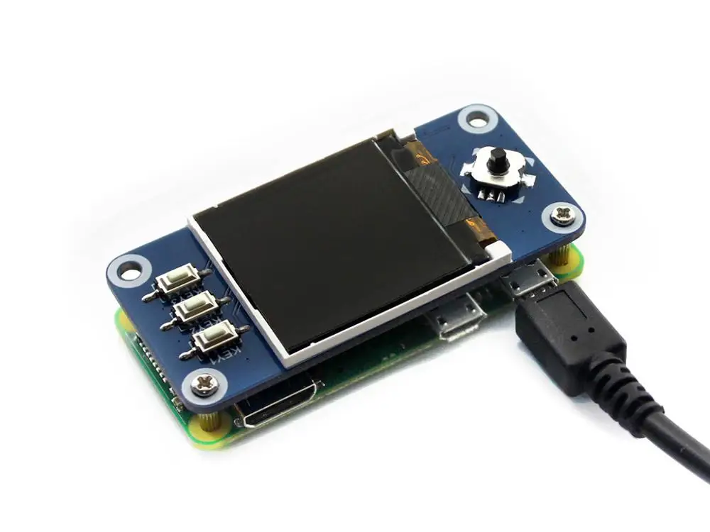 ЖК-дисплей 1 44 дюйма для Raspberry Pi 2B/3B/3B +/Zero W 128x128 пикселей интерфейс SPI светодиодный
