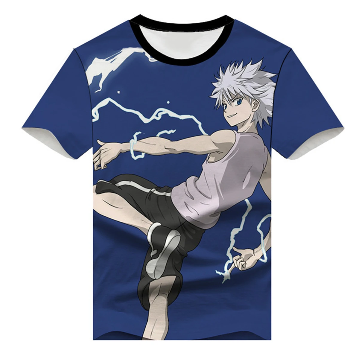 Аниме Hunter X Kurapika GON FREECSS Leorio Paladinight футболка Косплей Мужские Женские топы японский