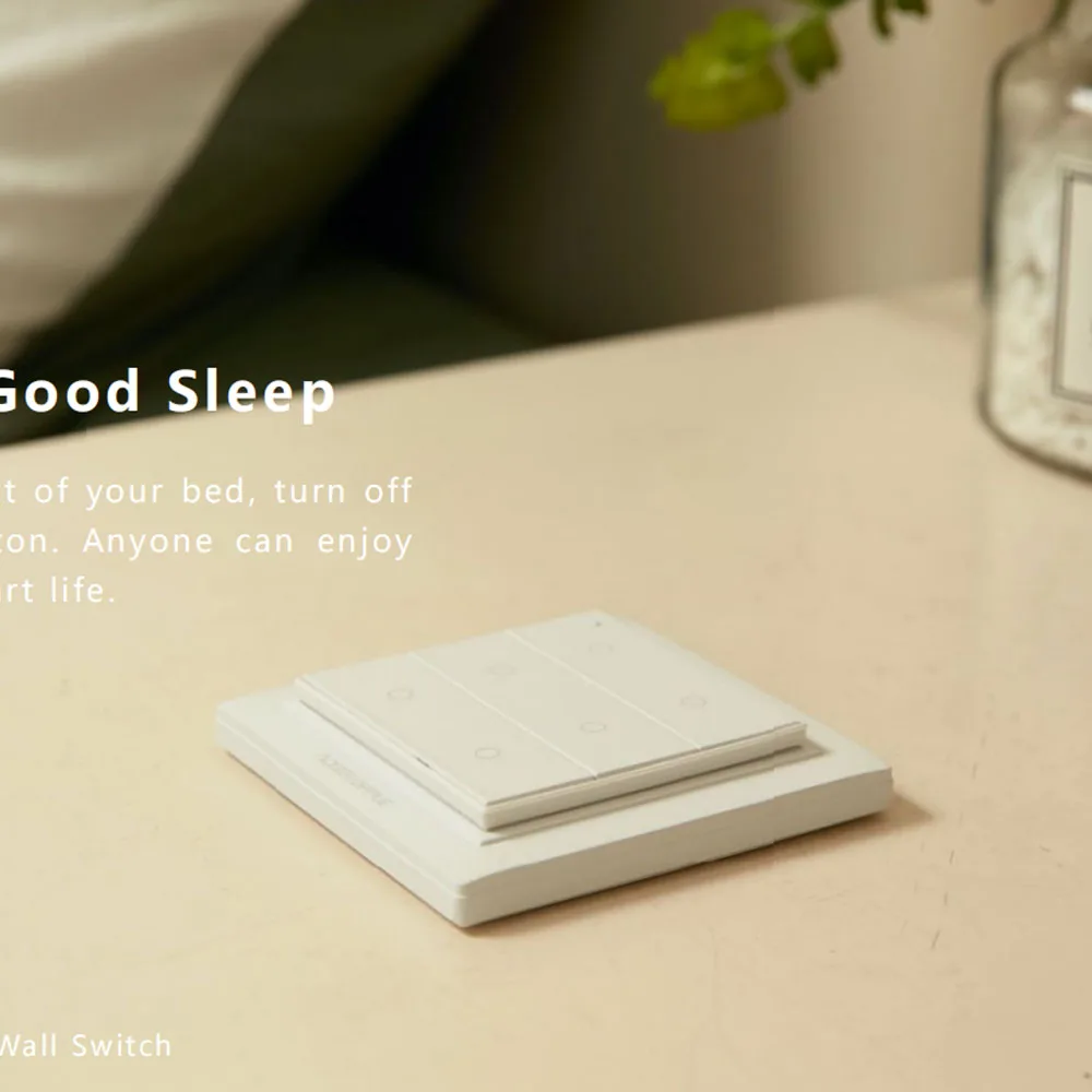 Международная версия Xiaomi Aqara Opple беспроводной смарт-переключатель без проводки требуется работа с Mijia App Apple HomeKit настенный переключатель