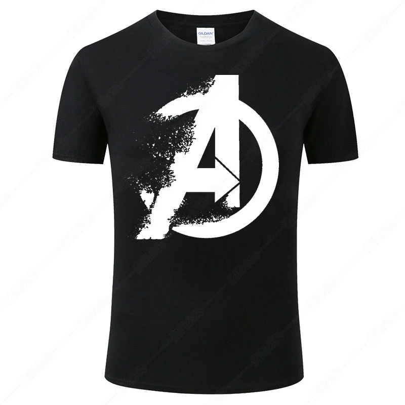 Футболка Мужская/женская с принтом мстители модный крутой топ коротким рукавом