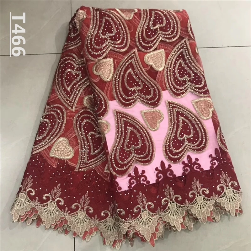 Лимонно-зеленая африканская кружевная ткань 2018 3D Цветы Камни Тюль высокое